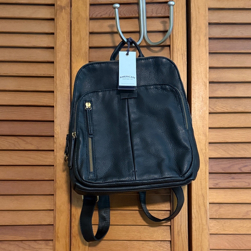 NWT American Leather Co Cleveland Backpack